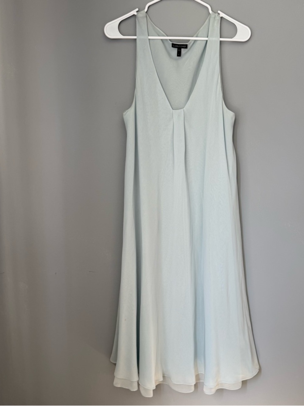 Eileen Fisher Blue Silk Dress